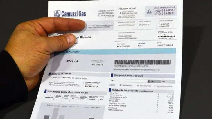 CAMUZZI FACTURA