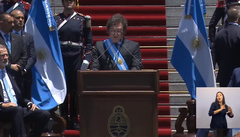 MILEI DISCURSO