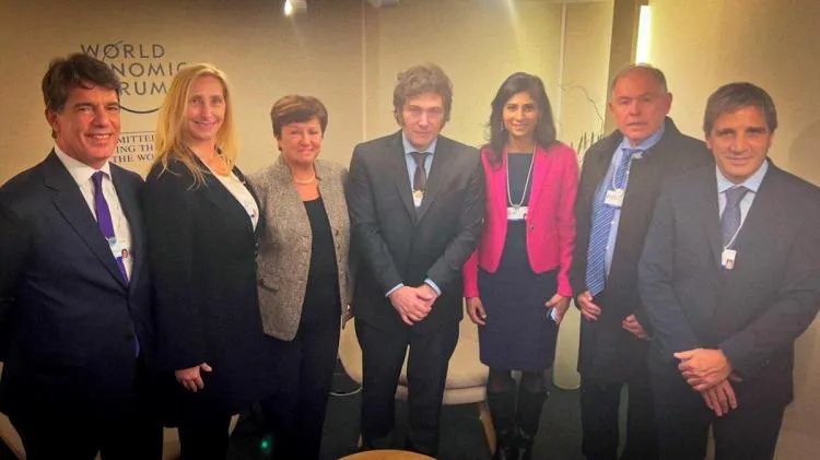 MILEI FMI DAVOS
