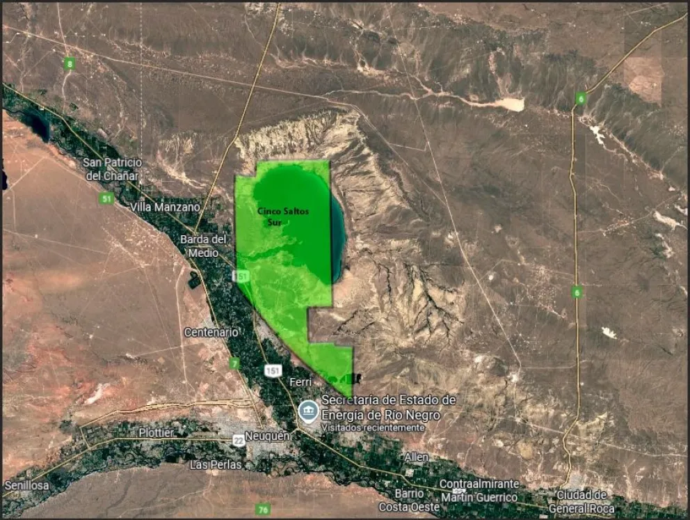 PAE CINCO SALTOS SUR