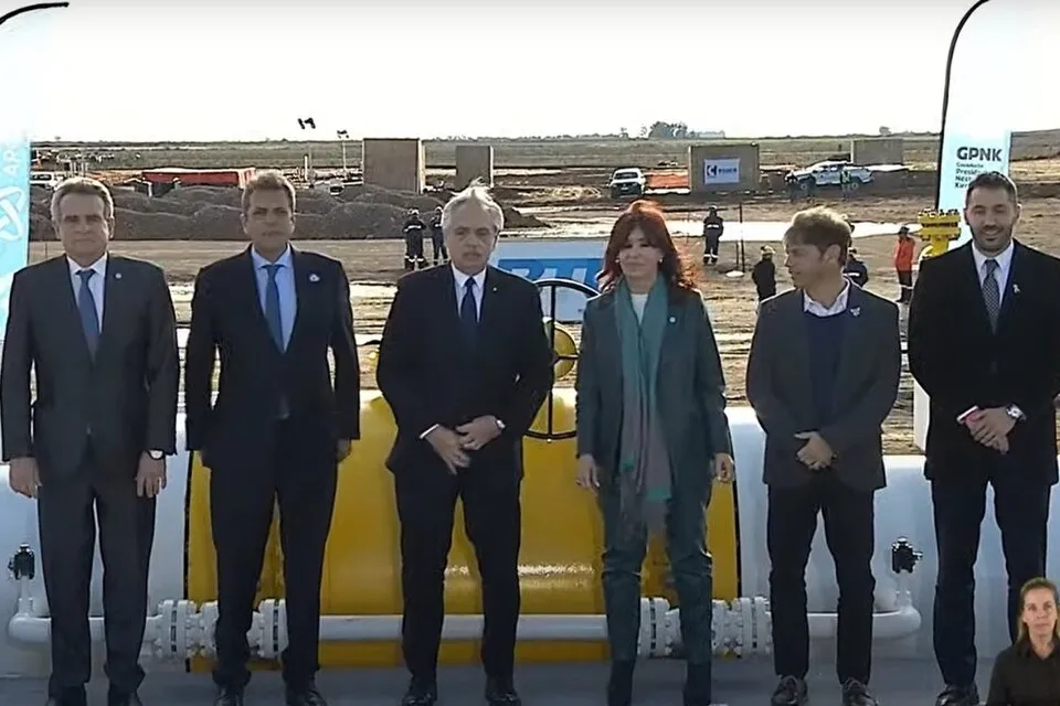 GASODUCTO NESTOR KIRCHNER INAUGURACION